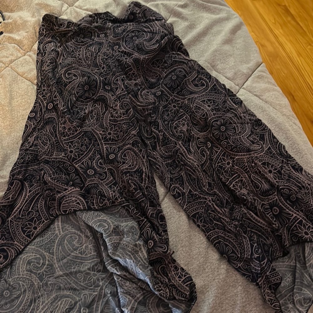 Light Linen Billowy capris